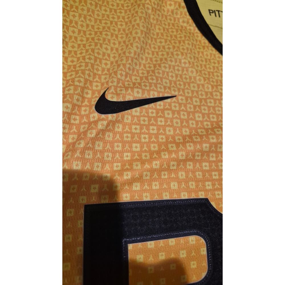 Nike Pittsburgh Pirates City Connect Jersey Mens M Yellow PGH MLB NWT - Picture 9 of 14